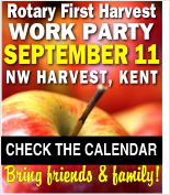Rotary First Harvest Work Party, September 11