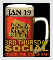 Third Thursday Social—check the calendar!