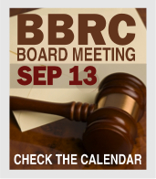 BBRC Monthly Board Meeting—check the calendar!