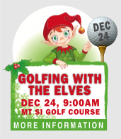 Annual Golfing With the Elves–check the calendar!